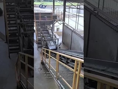 20 টন / ঘন্টা স্টার্চ এক্সট্রাকশন সিট 30 কেডব্লু টাটকা ক্যাসাভা তারের স্ক্রিন