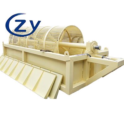 ভারী-ডুয়িং ফুড-গ্রেড রোটারি পিলার স্টেইনলেস স্টীল বডি ক্যাসাভা আলু টিউবার পিলিং