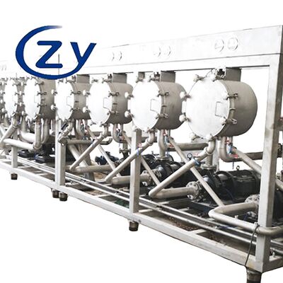 শক্তি সঞ্চয়কারী স্টার্চ হাইড্রোসাইক্লোনঃ স্টার্চ ওয়াশিং এবং কনসেন্ট্রেশন লাইনের জন্য কম্প্যাক্ট ডিজাইন