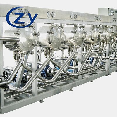 হাই-প্রিসিশন স্টার্চ হাইড্রোসাইক্লোন রুট ফসলের স্টার্চ উত্পাদনের জন্য দক্ষ শ্রেণিবদ্ধকরণ এবং বিশুদ্ধকরণ