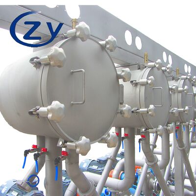 ক্রমাগত স্টার্চ অমেধ্য অপসারণের জন্য কম্প্যাক্ট মাল্টিসাইক্লোন ক্লাস্টার