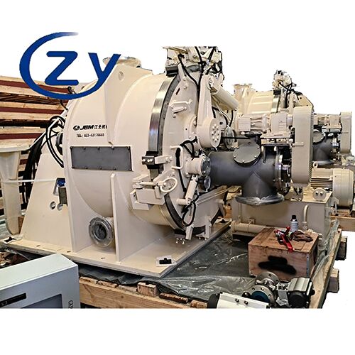 উচ্চ বিশুদ্ধতার স্টার্চ বিচ্ছেদ এবং ডিহাইড্রেশন জন্য যথার্থ স্ক্র্যাপার ডিসচার্জ সেন্ট্রিফুগ