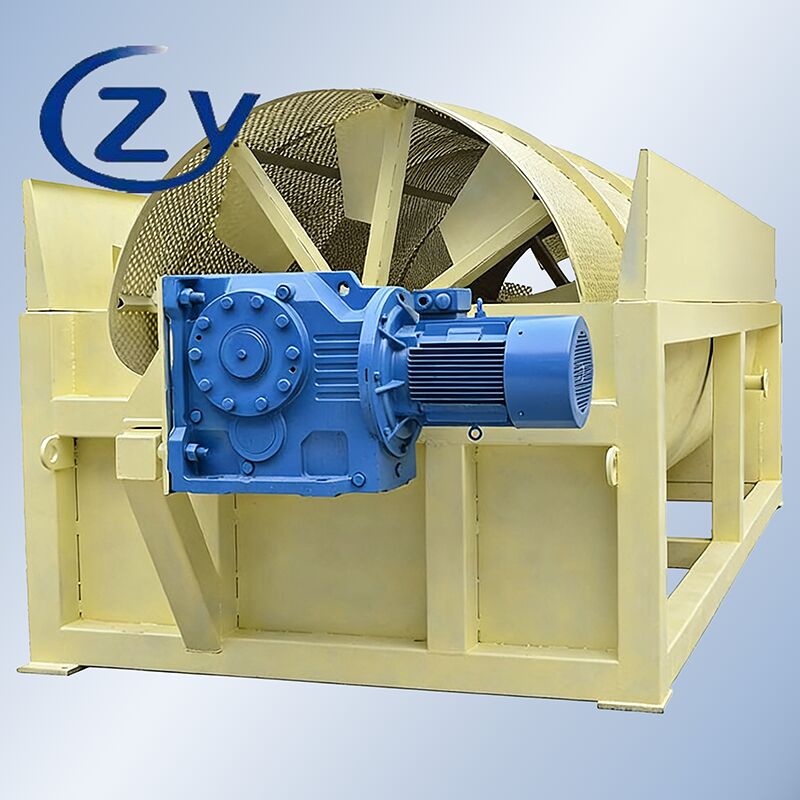 12-35t/h High Efficiency Rotary Peeler Tuber Peeling Equipment for Starch Processing