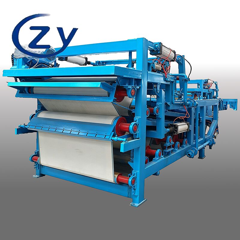 Professional Belt Dehydration Filter with Automatic Cleaning System for Energy-Saving 4t/h Fiber Dewatering in Cassava Starch Processing