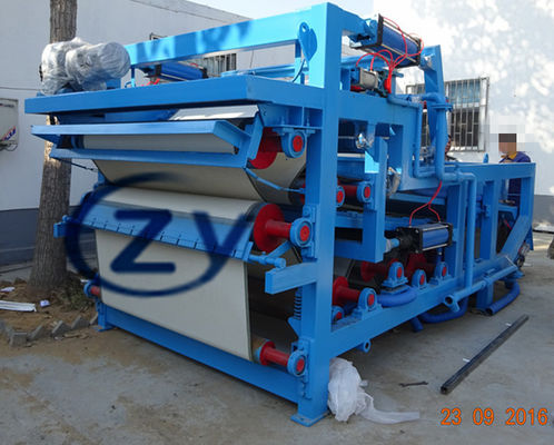 ফ্রেশ কাসাভা ফাইবার ডিওয়াটারিং মেশিন 380v SS304 বেল্ট প্রেস