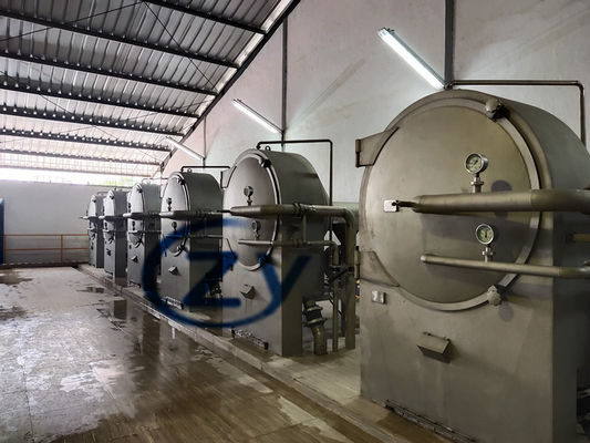25t / H স্বয়ংক্রিয় কাসাভা স্টার্চ উত্পাদন লাইন কেন্দ্রমুখী চালনি