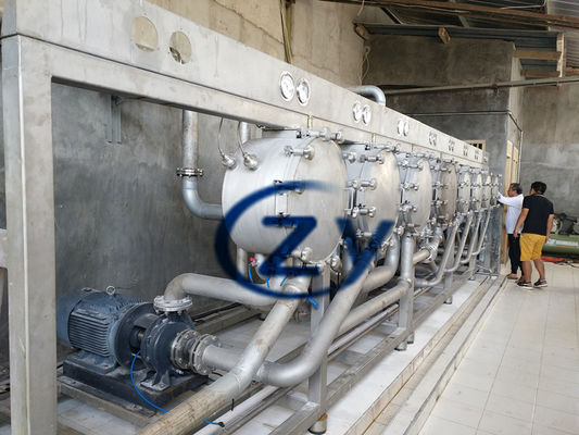 75kw মোটর স্টার্চ মাল্টিসাইক্লোন কাউন্টার কারেন্ট ওয়াশিং সিস্টেম