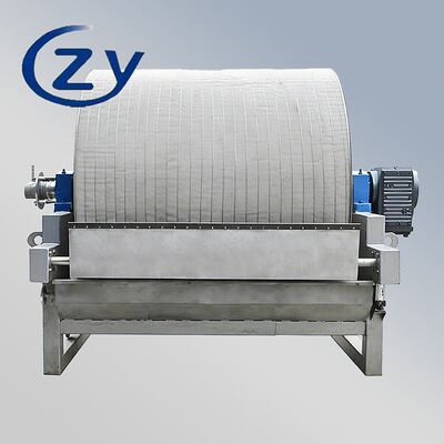 Vacuum Drum Filter with Built-in Cleaning Easy-Maintenance Dewatering Equipment for Starch Factory