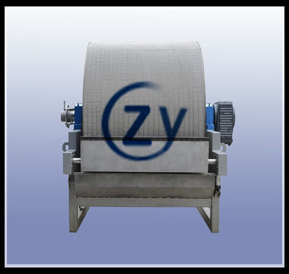 SS304 VF20 ভ্যাকুয়াম ফিল্টার স্টার্চ মেশিন 4kw ডিওয়াটারিং সরঞ্জাম