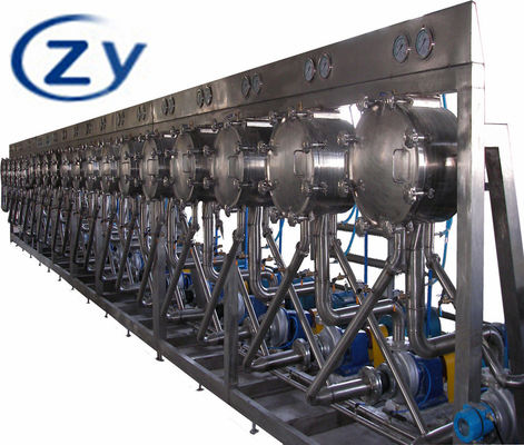 পরিশোধন স্টার্চ হাইড্রোসাইক্লোন 2t/H 30kw ইমালসন ডিগ্রীজিং