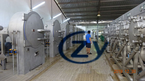 পরিশোধন ট্যাপিওকা স্টার্চ মেশিন 45kw সেন্ট্রিফিউগাল সিভিং সাদা রঙ